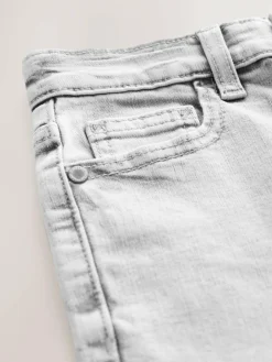 Next Light Grey Regular Fit Stretch Jeans (3-17yrs)^BOY Jeans|Jeans