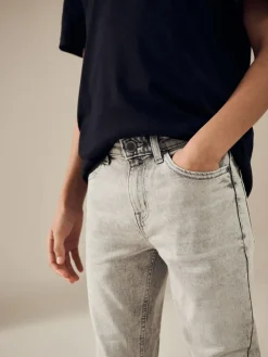 Outlet Next Light Grey Skinny Fit Stretch Jeans (3-17yrs)