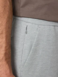 Hot Next Slim Fit Smart Elasticated Waistband Trousers With Wool Content Light Grey