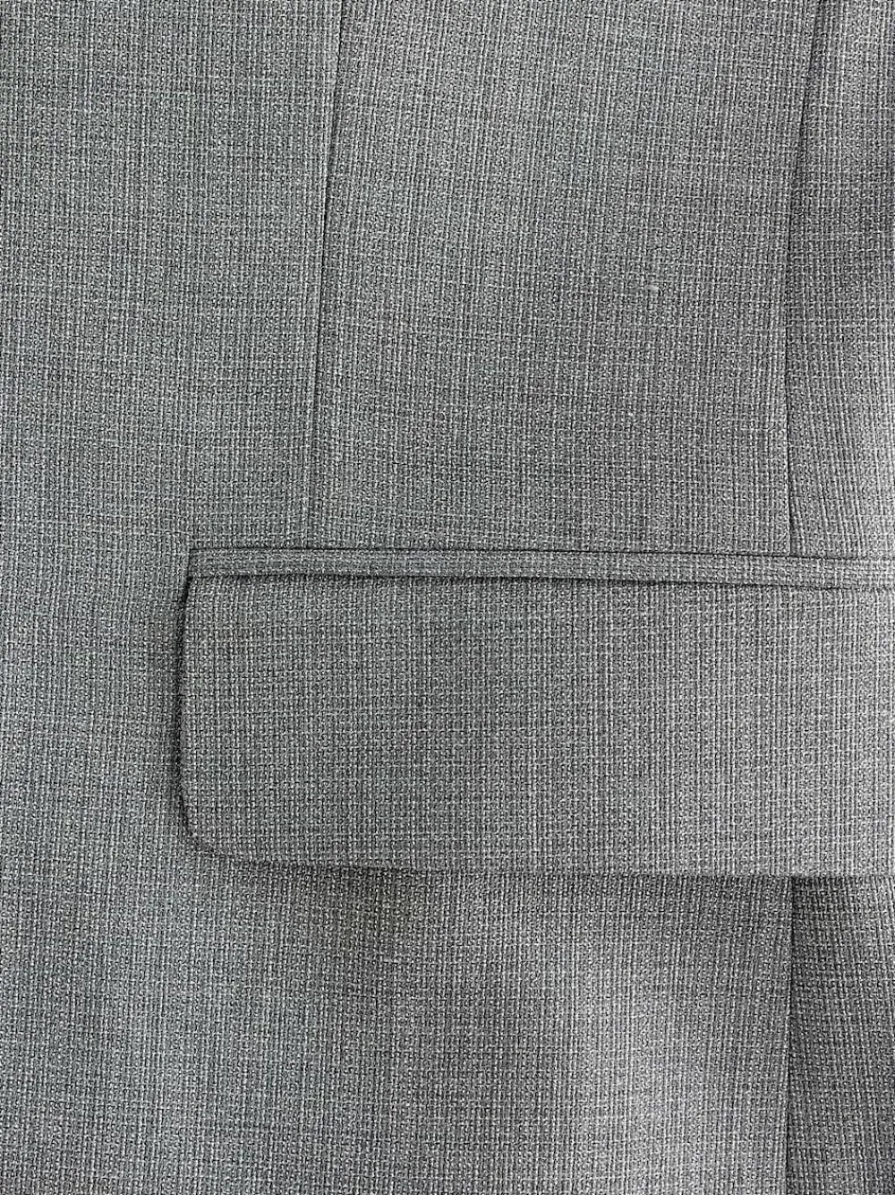 Outlet Next Slim Fit Textured Wool Blend Suit Jacket Light Grey