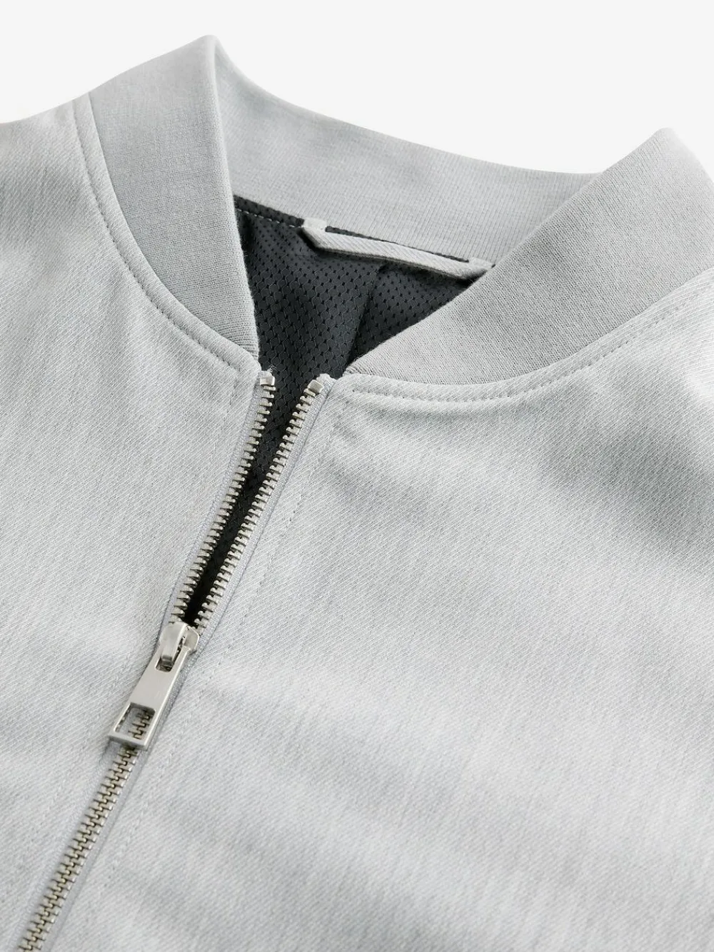 Next Light Grey Smart Bomber Jacket^ Blazers & Formal Jackets