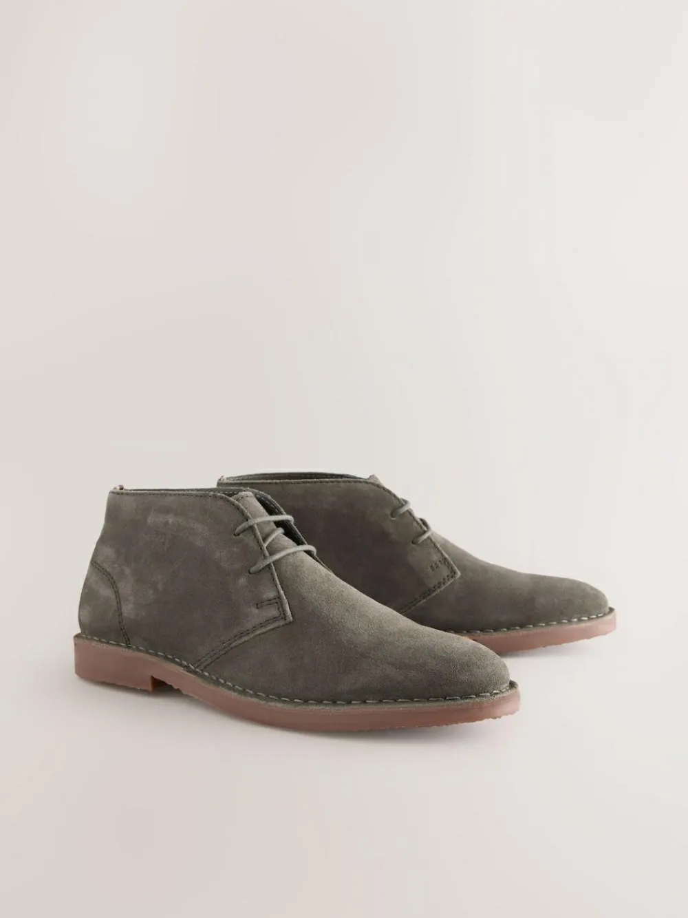 Clearance Next Light Grey Suede Desert Boots