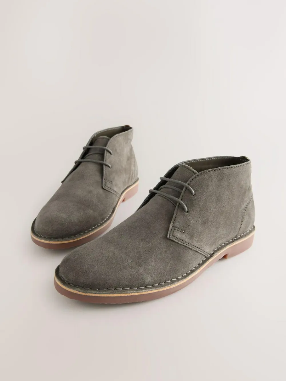 Clearance Next Light Grey Suede Desert Boots