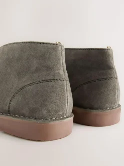 Clearance Next Light Grey Suede Desert Boots