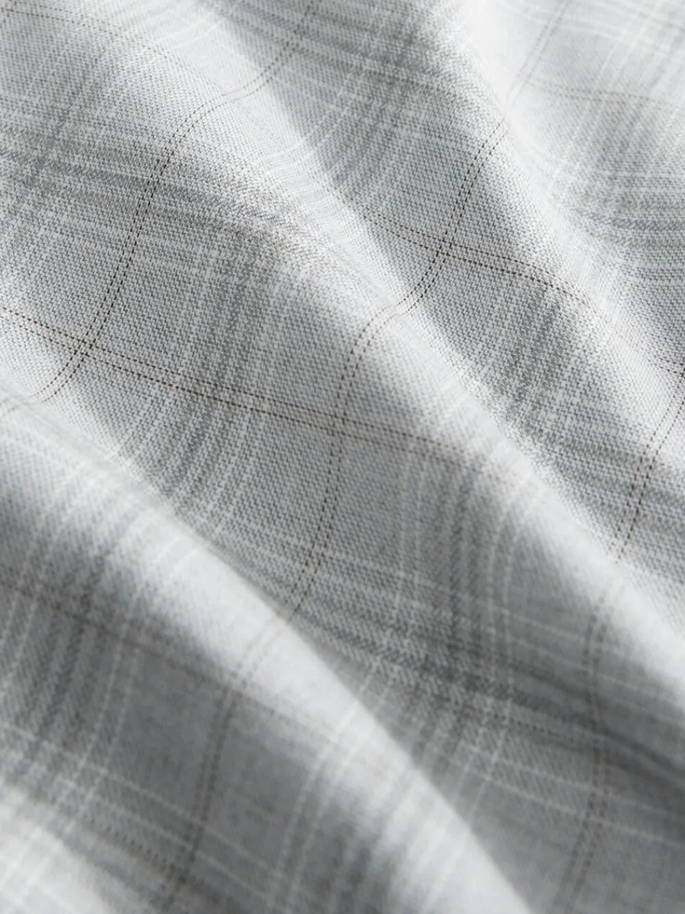 Next Light Grey Tailored Fit Check Suit Jacket^ Grey Suits