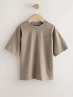 Next Short Sleeve Logo Chest Graphic T-Shirts 4 Pack (3-16yrs)^BOY Tops|T-Shirts