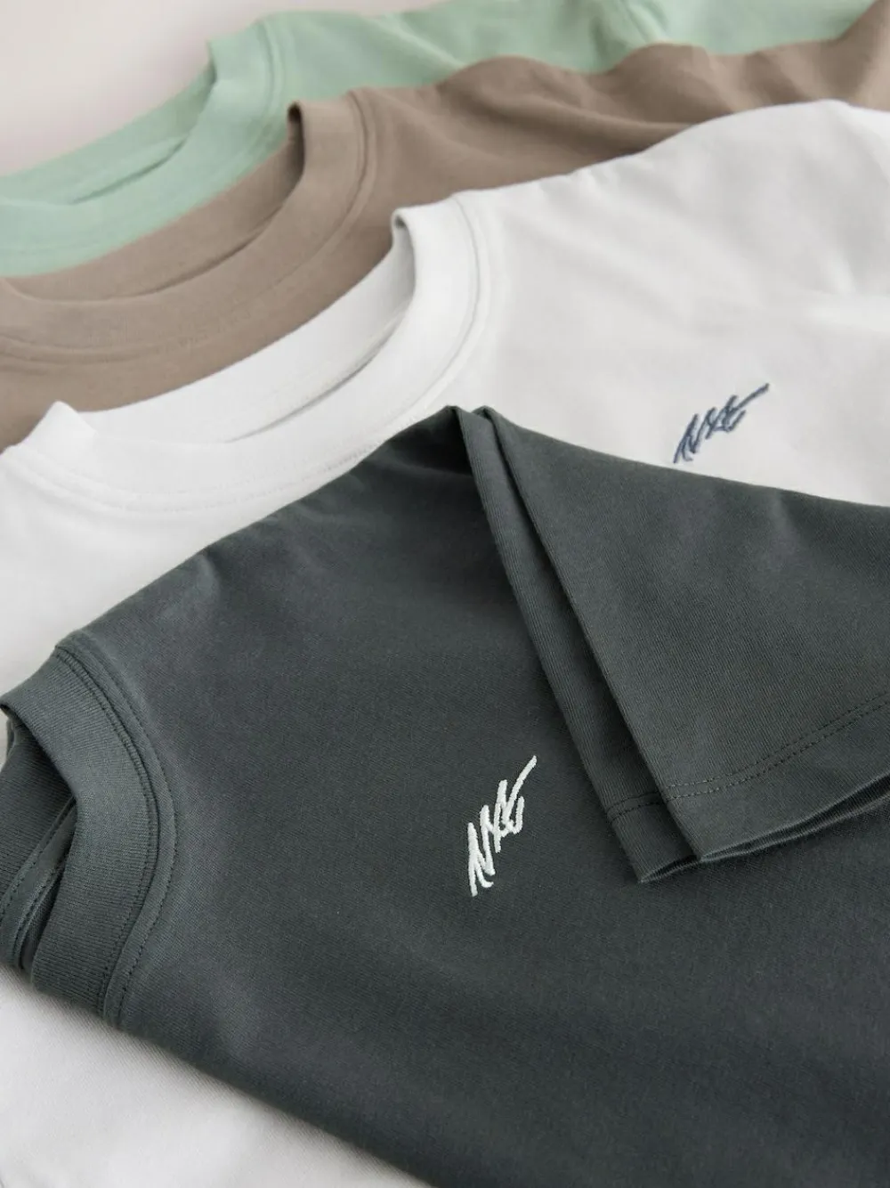 Next Short Sleeve Logo Chest Graphic T-Shirts 4 Pack (3-16yrs)^BOY Tops|T-Shirts