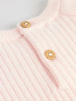 Hot Next Light Pink Baby Knitted Jumper and Leggings Set 2 Piece (0mths-3yrs)