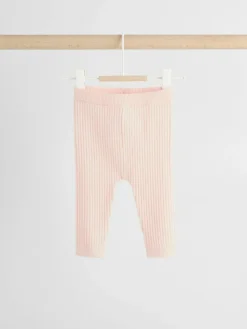 Hot Next Light Pink Baby Knitted Jumper and Leggings Set 2 Piece (0mths-3yrs)