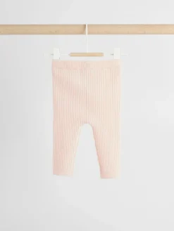 Hot Next Light Pink Baby Knitted Jumper and Leggings Set 2 Piece (0mths-3yrs)