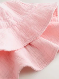 Hot Next Light Pink Baby Summer Hat (0mths-2yrs)