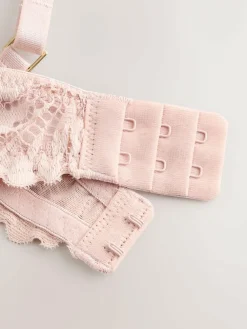 Clearance Next Light Pink Pad Balcony Lace Ultimate Comfort Bra