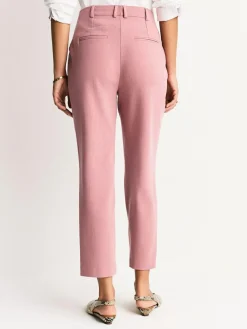 Online Next Light Pink Sculpting Tailored Slim Trousers