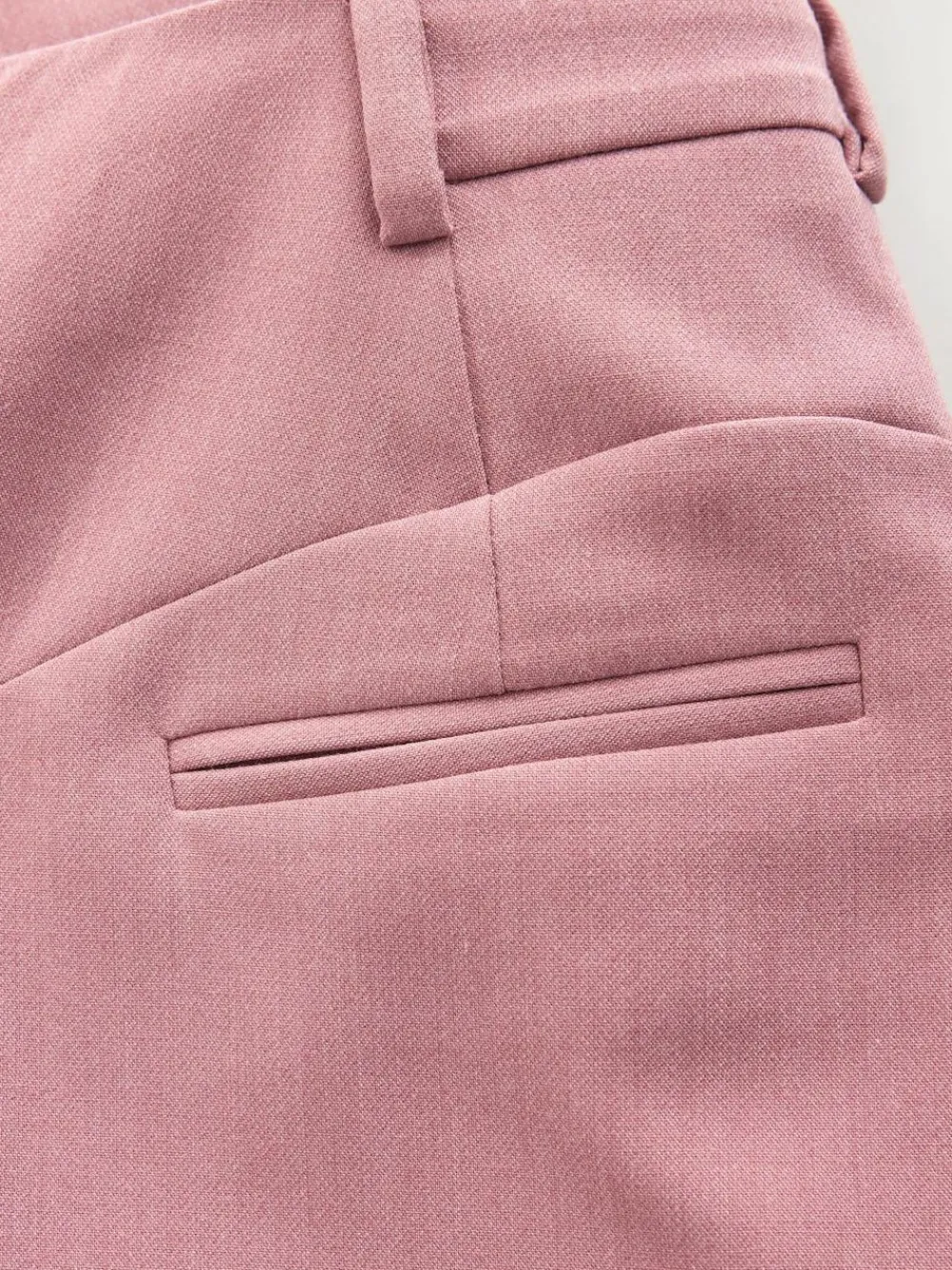 Online Next Light Pink Sculpting Tailored Slim Trousers
