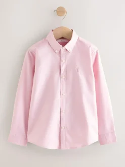 New Next Light Pink Single Oxford Shirt (3-16yrs)