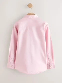 New Next Light Pink Single Oxford Shirt (3-16yrs)