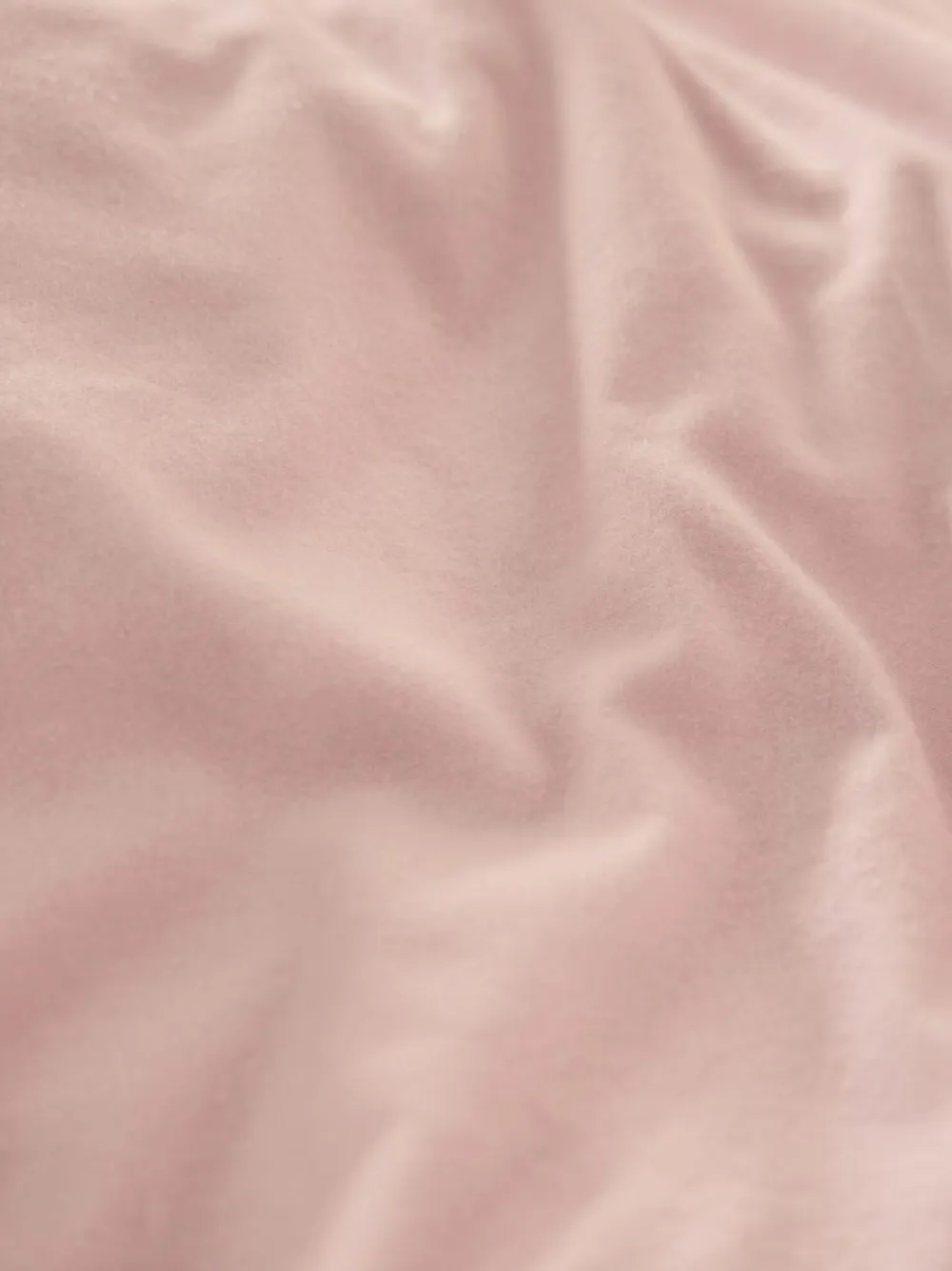 Outlet Next Supersoft 100% Brushed Cotton Duvet Cover Bow Tie Edge and Pillowcase Set Light Pink