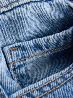 Next Lightwash Polka Dot Barrel Jeans (3-16yrs)^ Jeans