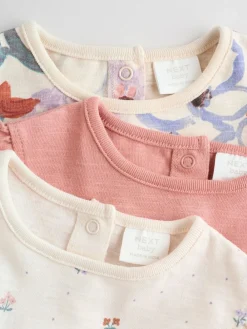 Next 3 Pack Baby Rompers^ Baby Girls|Baby Girls