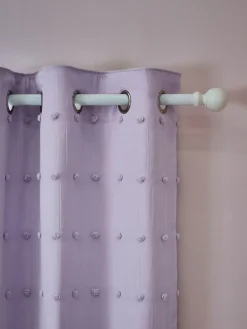 Next Bobble Pom Eyelet Blackout Curtains^ Curtains & Blinds