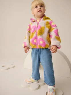 Next Zip Through Fleece (3mths-7yrs)^ Baby Girls|Baby Winter Clothing