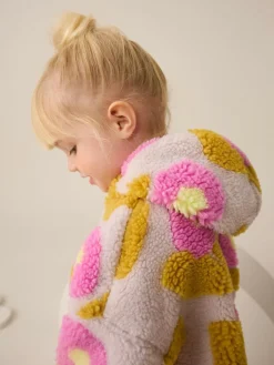 Next Zip Through Fleece (3mths-7yrs)^ Baby Girls|Baby Winter Clothing