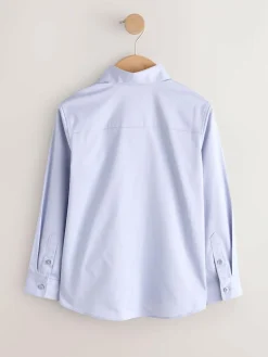 Hot Next Lilac Long Sleeves Smart Trimmed Shirt (3-16yrs)
