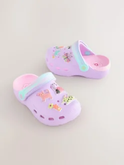 Next Lilac Purple Animal Character Clogs^ Boots