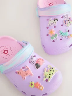 Next Lilac Purple Animal Character Clogs^ Boots