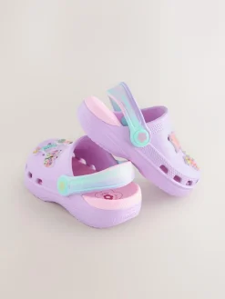 Next Lilac Purple Animal Character Clogs^ Boots