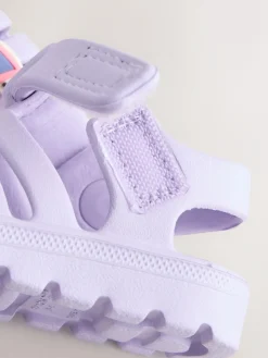 New Next EVA Fisherman Sandals (0-24mths) Lilac Purple Character