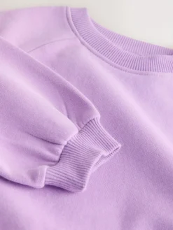 Next Lilac Purple Crew Neck Sweatshirt (3mths-7yrs)^ Sweatshirts & Hoodies|Sweatshirts & Hoodies