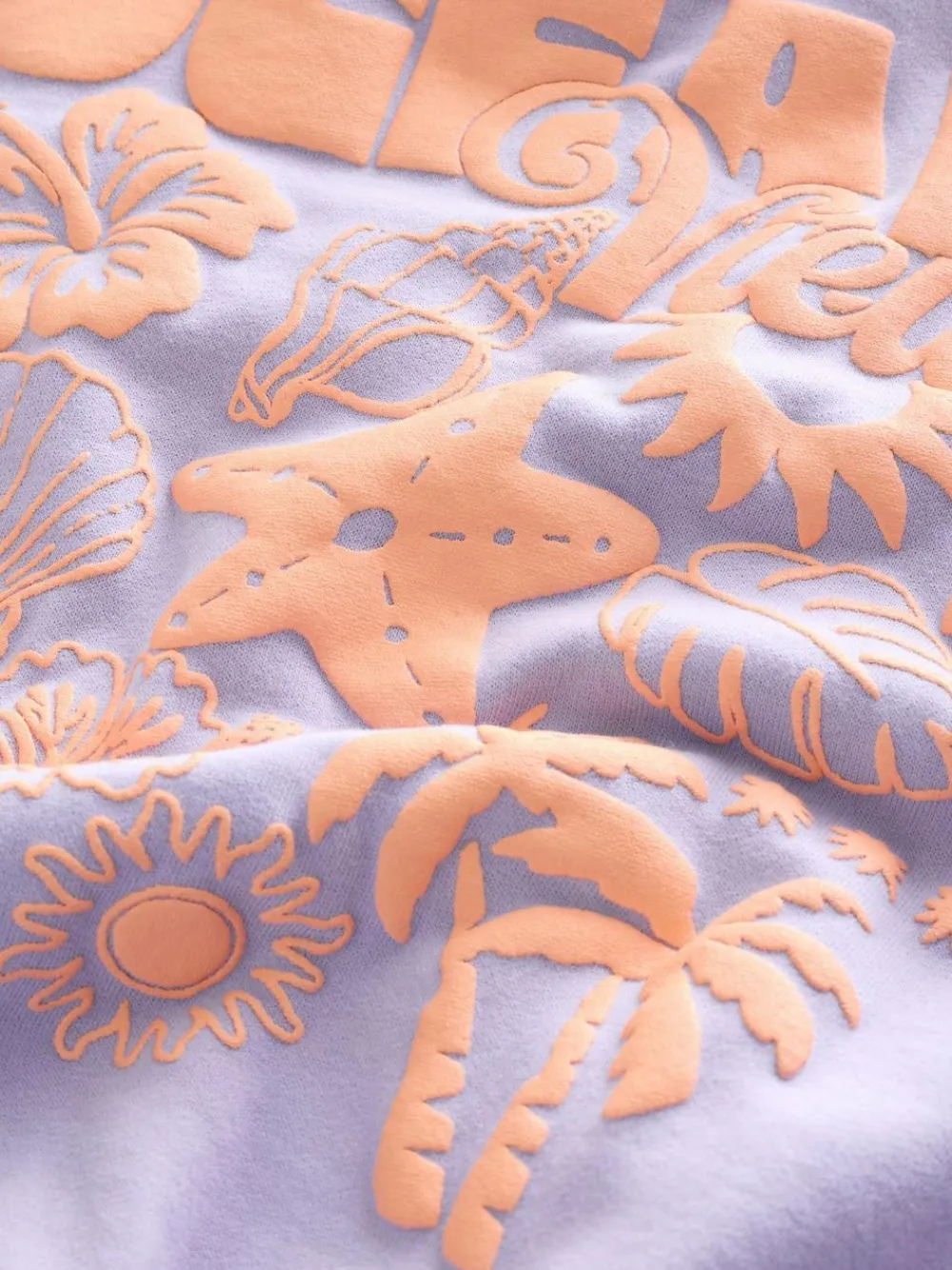 Online Next Sweatshirt (3-16yrs) Lilac Purple Flower