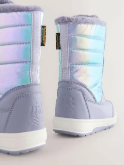 Next Lilac Purple Iridescent Waterproof Snow Boots^ Boots