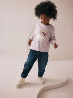 Next Lilac Purple Long Sleeve T-Shirt (3mths-7yrs)^ Cosy Club