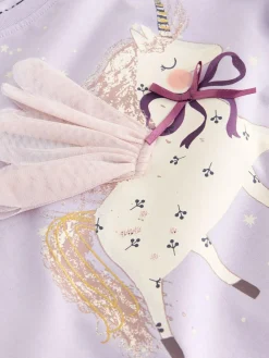 Next Lilac Purple Long Sleeve T-Shirt (3mths-7yrs)^ Cosy Club