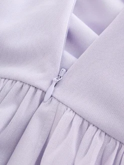 Sale Next Lilac Purple Mesh Multiway Wedding Guest Bridesmaid Maxi Dress