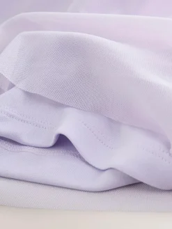 Sale Next Lilac Purple Mesh Multiway Wedding Guest Bridesmaid Maxi Dress