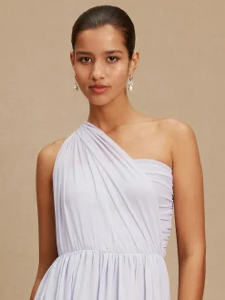 Sale Next Lilac Purple Mesh Multiway Wedding Guest Bridesmaid Maxi Dress