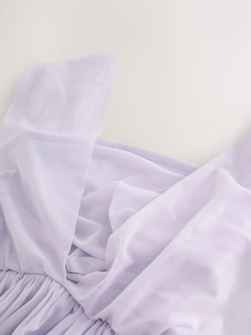 Sale Next Lilac Purple Mesh Multiway Wedding Guest Bridesmaid Maxi Dress