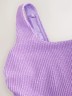 Online Next Lilac Purple Scoop Neck Tummy Control Swimsuit