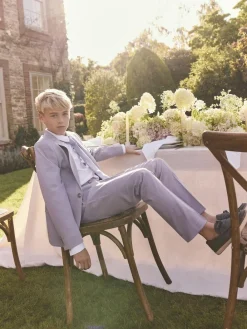 Next Lilac Purple Suit Jacket (3-16yrs)^BOY Suits & Vest