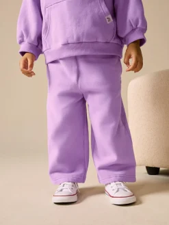 Next Lilac Purple Wide Leg Sweat Joggers (3mths-7yrs)^ Pants & Leggings|Jeans & Joggers