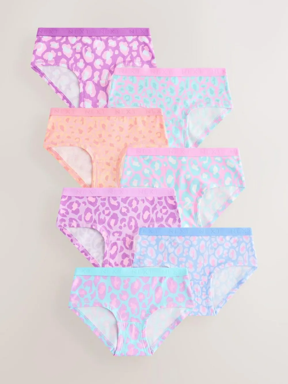 Outlet Next Lilac/Teal Hipsters Briefs 7 Pack (2-16yrs)