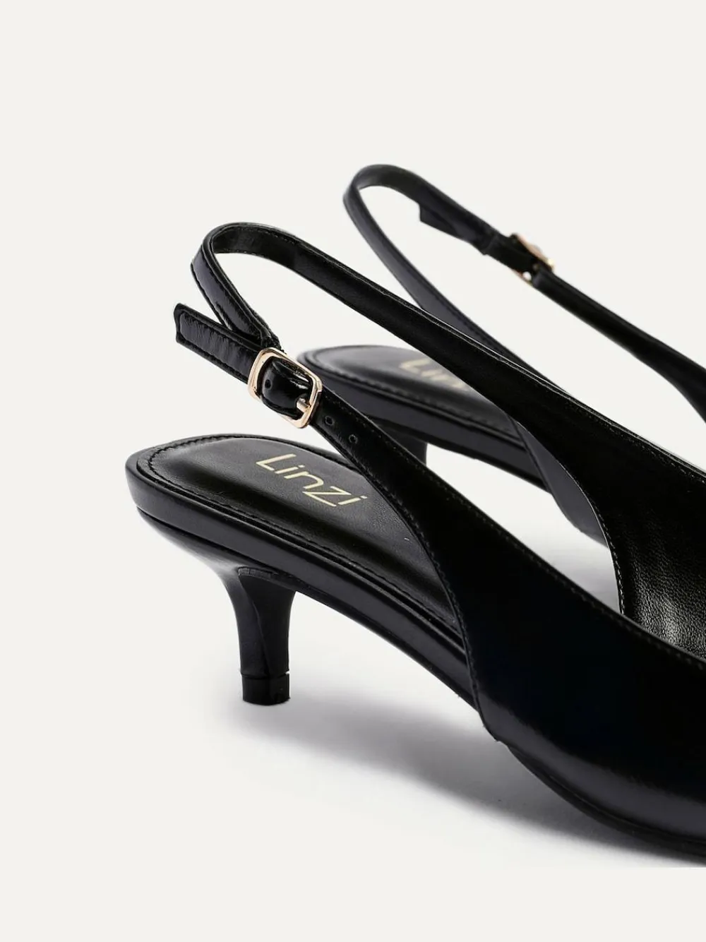 Linzi Elvira Kitten Heel Slingback Courts^Women Heels|Flats
