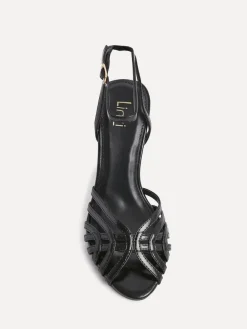 Linzi Eros Caged Stiletto Heel Sandals^Women Heels