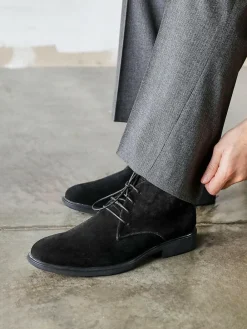 Discount Linzi Black Francesco Chukka Boots