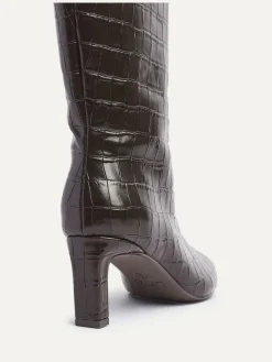 Linzi High Leg Uptown Slim Block Heel High Leg Boots^Women Boots & Wellies|Boots