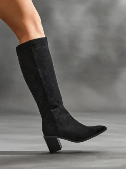 Linzi Levine Block Heeled High Leg Boots^Women Boots & Wellies|Boots