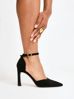 Linzi Black Moira Classic Stiletto Court Heels^Women Heels